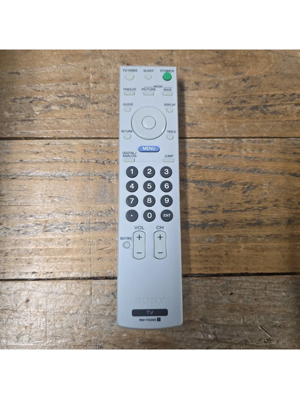 SONY RM-YD005 Genuine OEM Remote (Cleaned, Tested & Fully Functional)